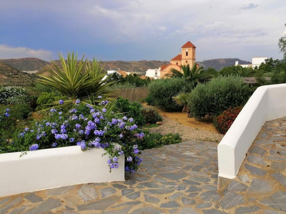 Casa Jardin. Vivienda Rural En Zona Tranquila. Villa Lucainena de las Torres Eksteriør billede